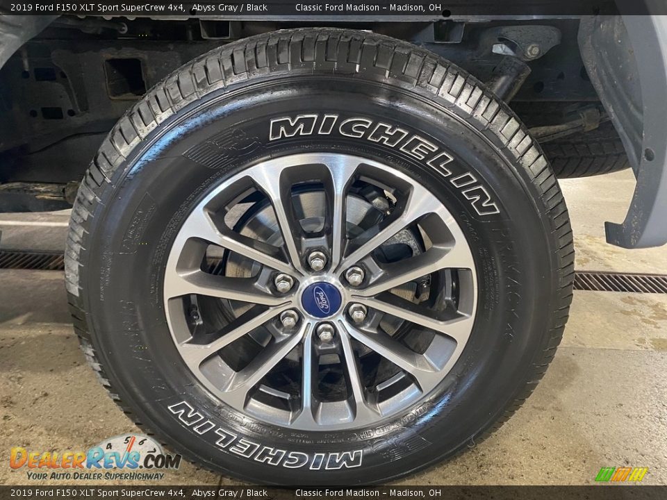 2019 Ford F150 XLT Sport SuperCrew 4x4 Abyss Gray / Black Photo #5