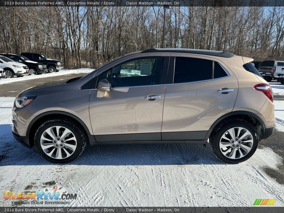 2019 Buick Encore Preferred AWD Coppertino Metallic / Ebony Photo #4