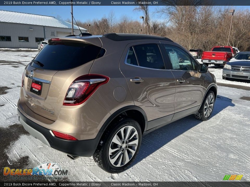 2019 Buick Encore Preferred AWD Coppertino Metallic / Ebony Photo #5