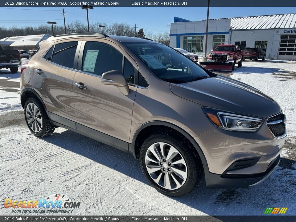 2019 Buick Encore Preferred AWD Coppertino Metallic / Ebony Photo #6