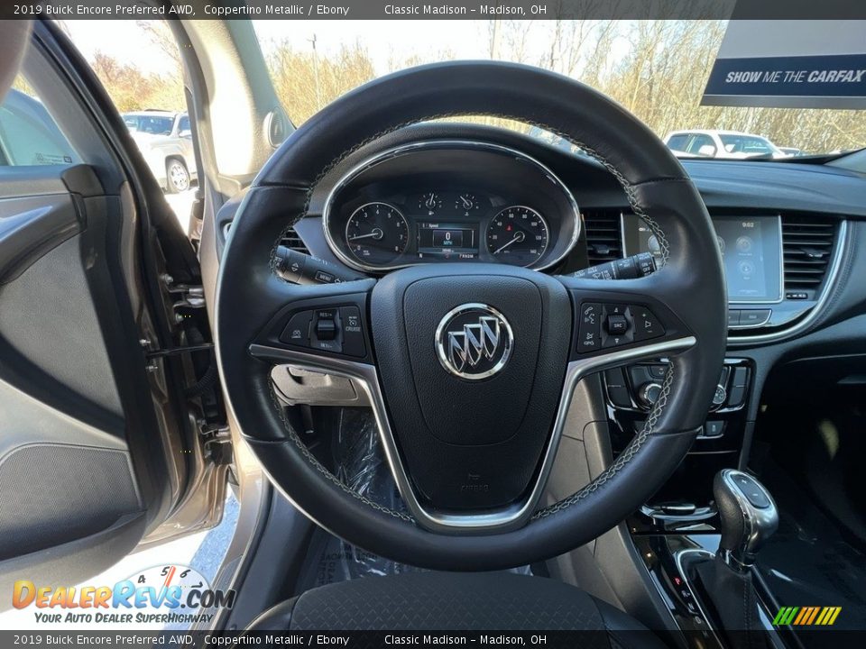 2019 Buick Encore Preferred AWD Coppertino Metallic / Ebony Photo #9