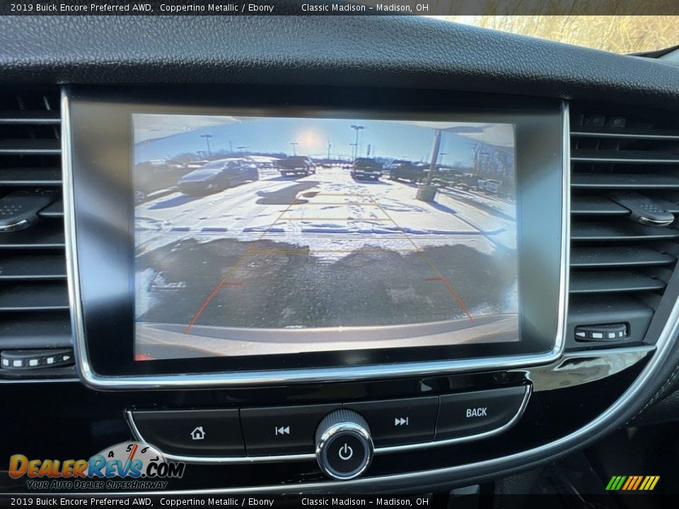 2019 Buick Encore Preferred AWD Coppertino Metallic / Ebony Photo #14
