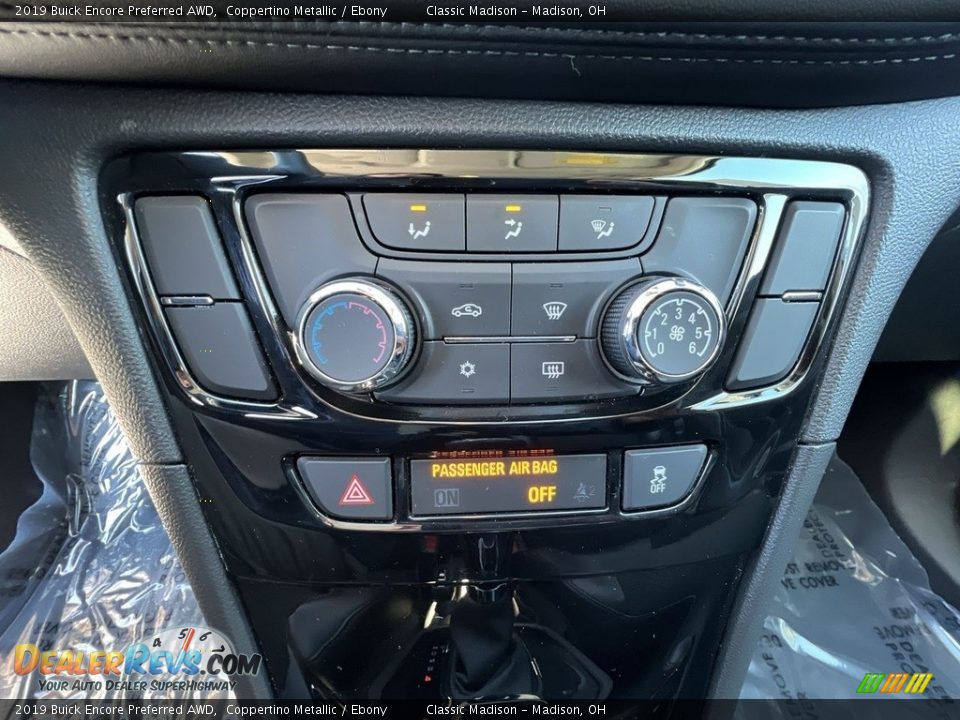 2019 Buick Encore Preferred AWD Coppertino Metallic / Ebony Photo #15