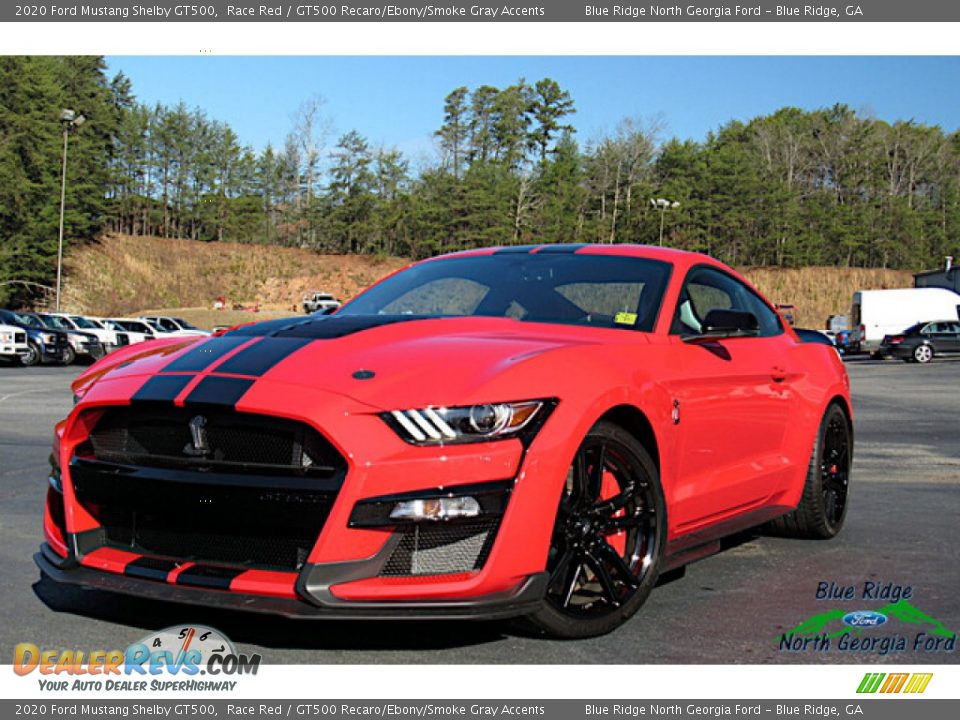 Front 3/4 View of 2020 Ford Mustang Shelby GT500 Photo #1