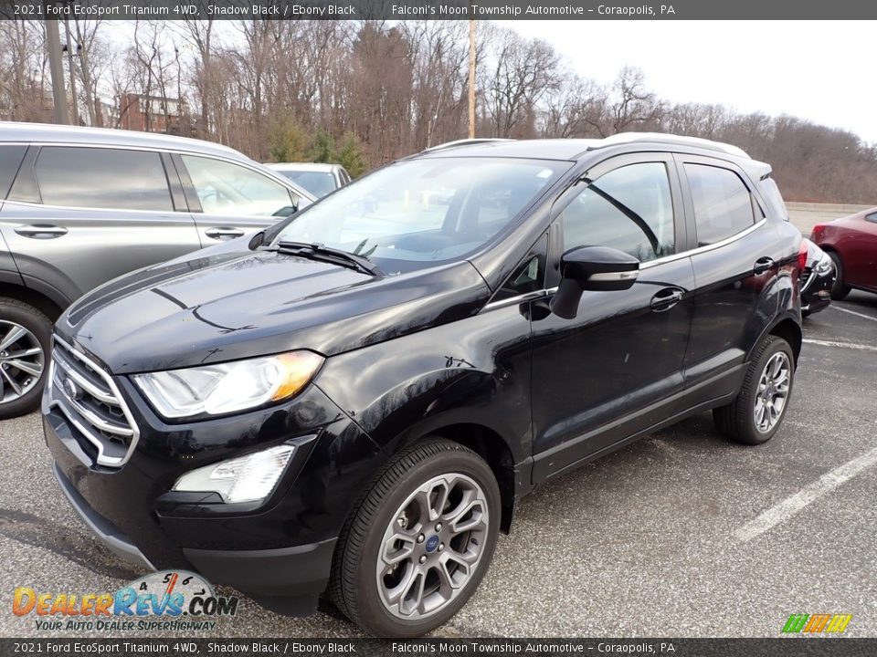 Front 3/4 View of 2021 Ford EcoSport Titanium 4WD Photo #1