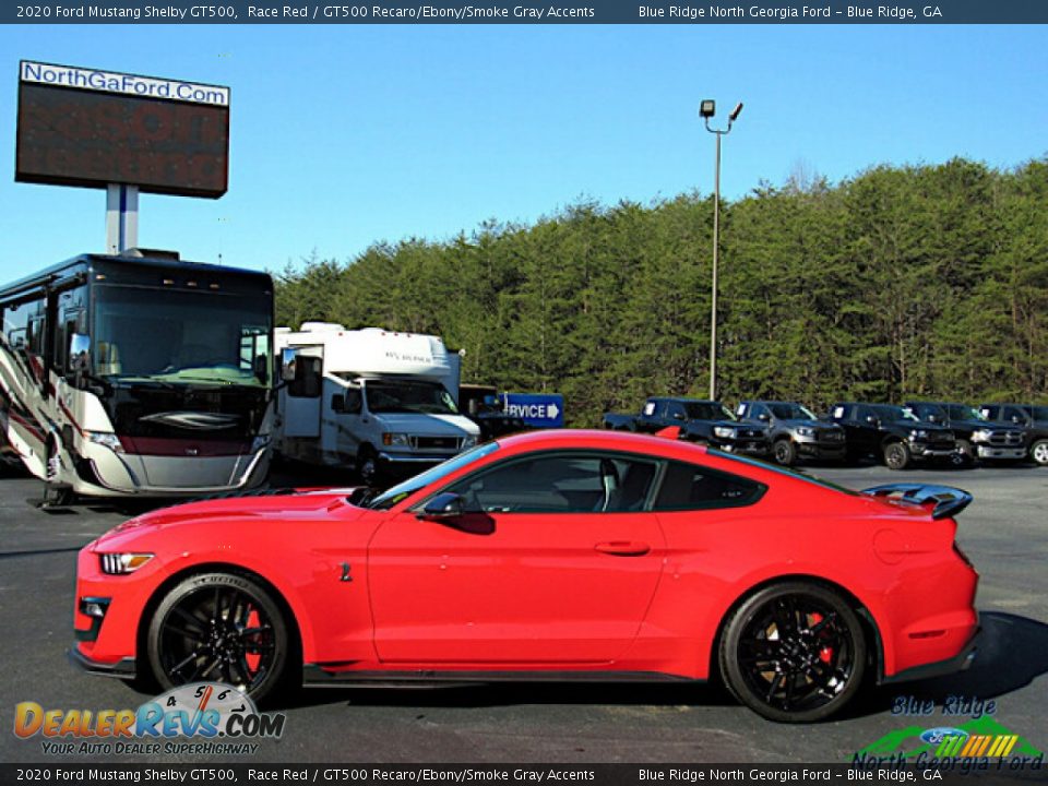Race Red 2020 Ford Mustang Shelby GT500 Photo #2