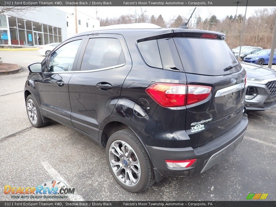 2021 Ford EcoSport Titanium 4WD Shadow Black / Ebony Black Photo #2