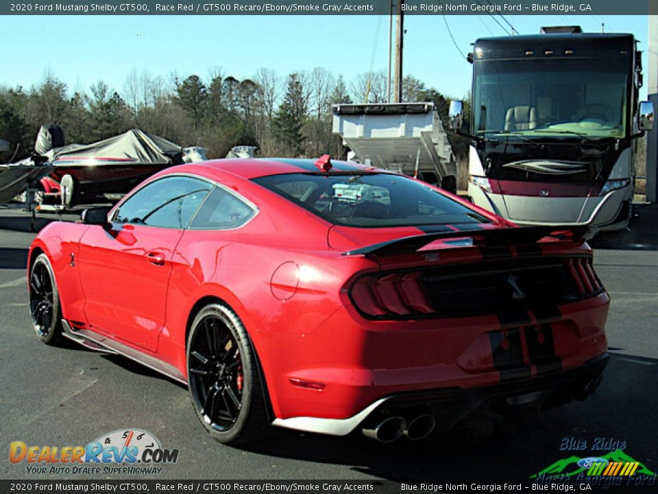 2020 Ford Mustang Shelby GT500 Race Red / GT500 Recaro/Ebony/Smoke Gray Accents Photo #3