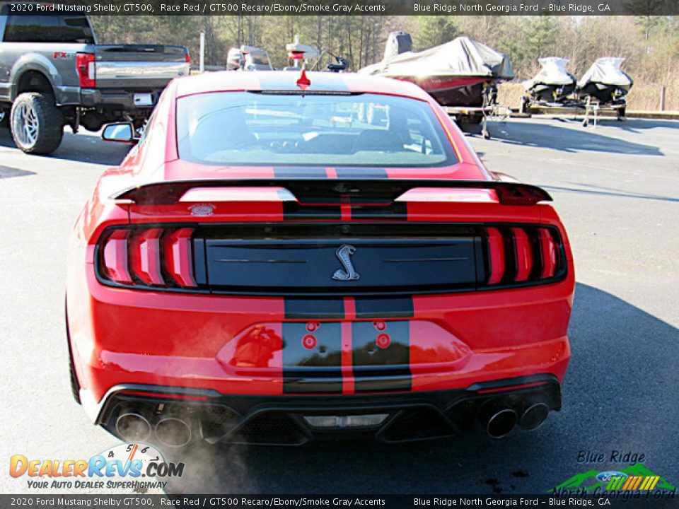 2020 Ford Mustang Shelby GT500 Race Red / GT500 Recaro/Ebony/Smoke Gray Accents Photo #4