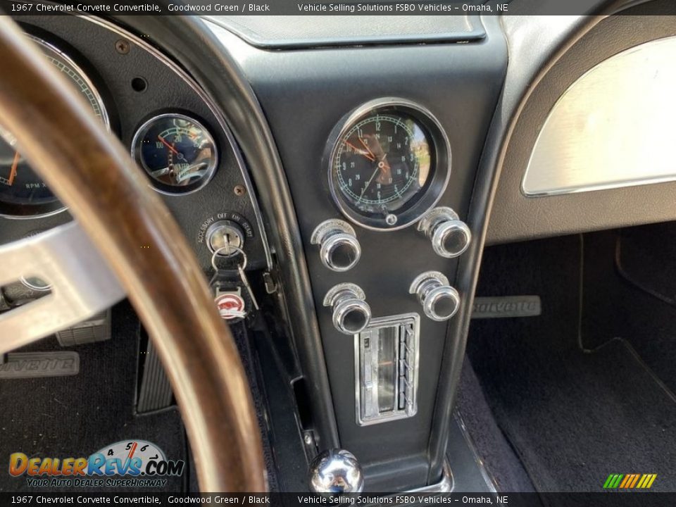 1967 Chevrolet Corvette Convertible Goodwood Green / Black Photo #4