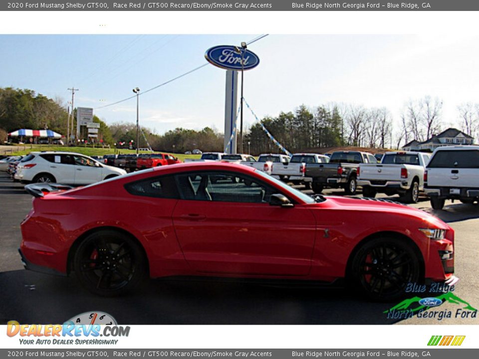 2020 Ford Mustang Shelby GT500 Race Red / GT500 Recaro/Ebony/Smoke Gray Accents Photo #6