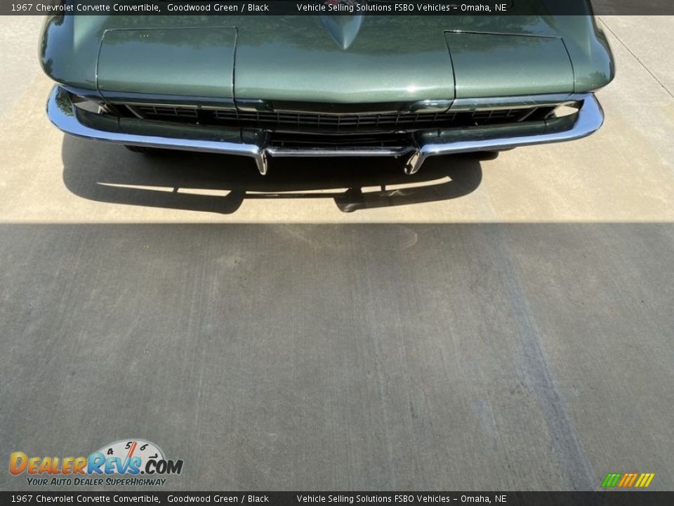 1967 Chevrolet Corvette Convertible Goodwood Green / Black Photo #10