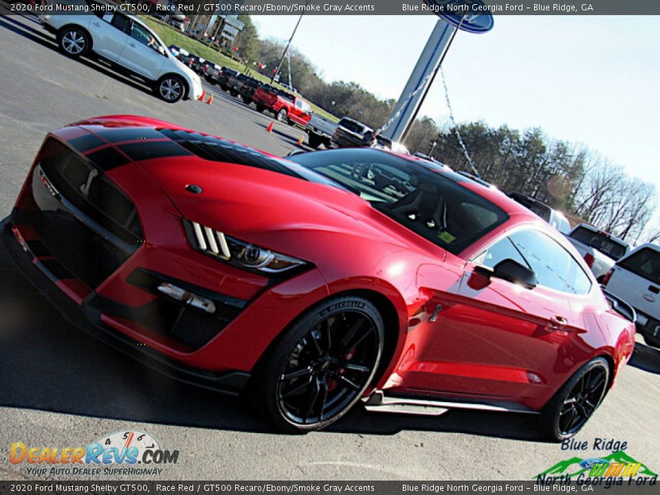 2020 Ford Mustang Shelby GT500 Race Red / GT500 Recaro/Ebony/Smoke Gray Accents Photo #30