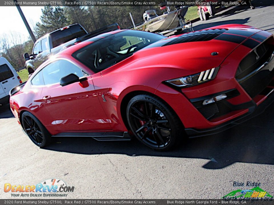 2020 Ford Mustang Shelby GT500 Race Red / GT500 Recaro/Ebony/Smoke Gray Accents Photo #31