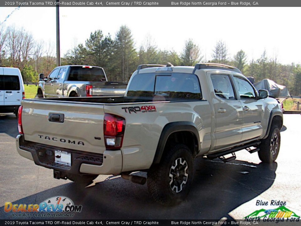 2019 Toyota Tacoma TRD Off-Road Double Cab 4x4 Cement Gray / TRD Graphite Photo #5