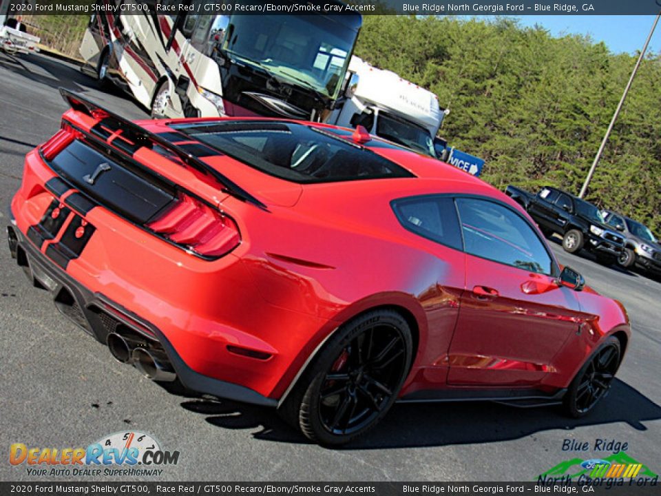 2020 Ford Mustang Shelby GT500 Race Red / GT500 Recaro/Ebony/Smoke Gray Accents Photo #32