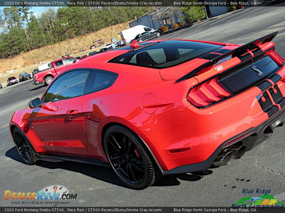 2020 Ford Mustang Shelby GT500 Race Red / GT500 Recaro/Ebony/Smoke Gray Accents Photo #33