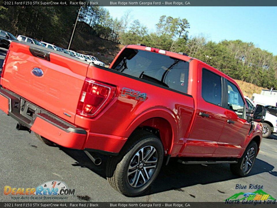 2021 Ford F150 STX SuperCrew 4x4 Race Red / Black Photo #28