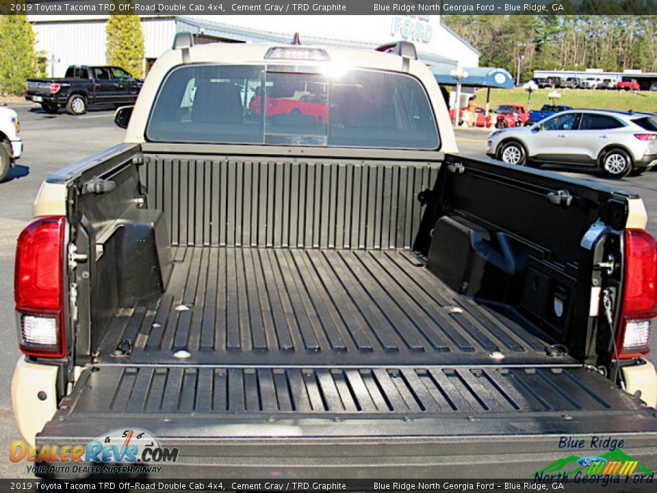 2019 Toyota Tacoma TRD Off-Road Double Cab 4x4 Cement Gray / TRD Graphite Photo #14