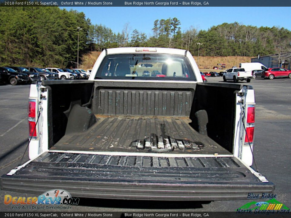 2010 Ford F150 XL SuperCab Oxford White / Medium Stone Photo #14