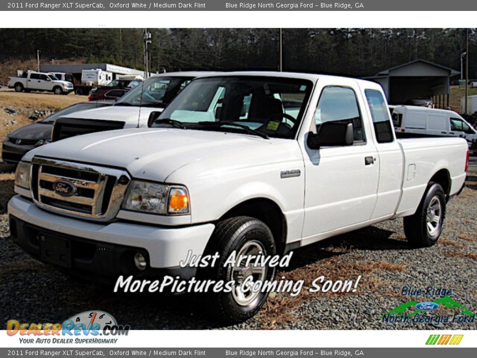 2011 Ford Ranger XLT SuperCab Oxford White / Medium Dark Flint Photo #1