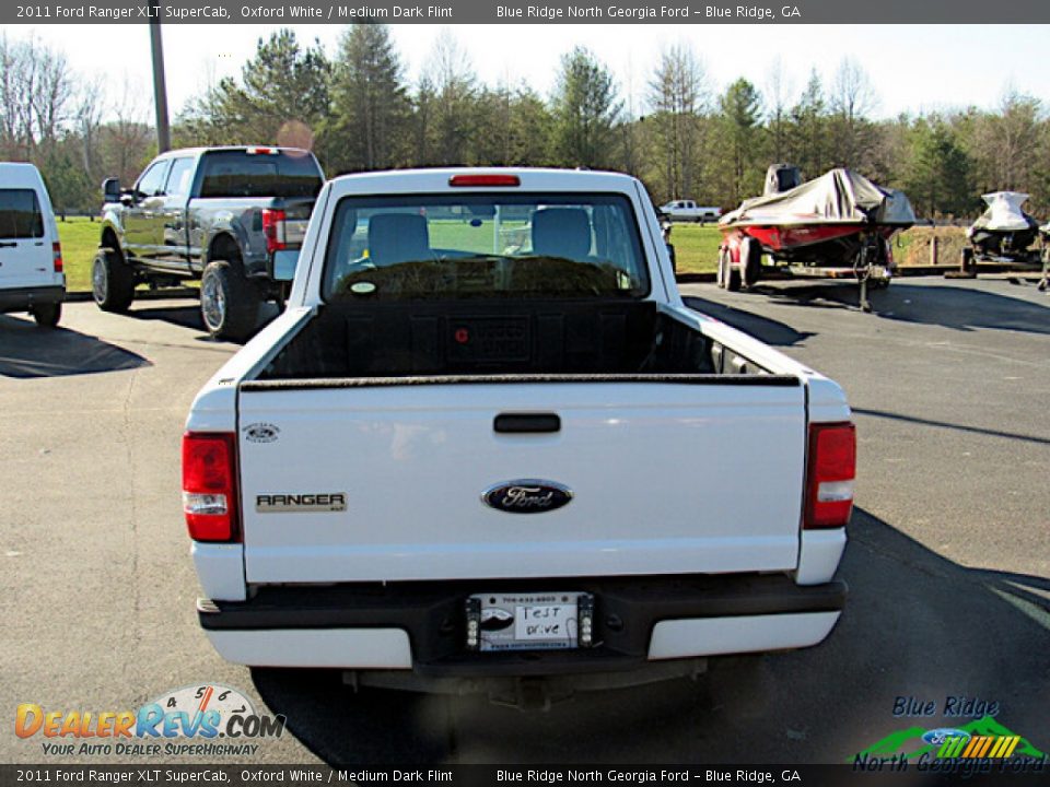 2011 Ford Ranger XLT SuperCab Oxford White / Medium Dark Flint Photo #5