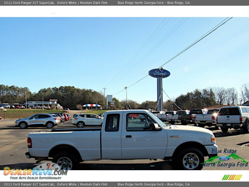 2011 Ford Ranger XLT SuperCab Oxford White / Medium Dark Flint Photo #7