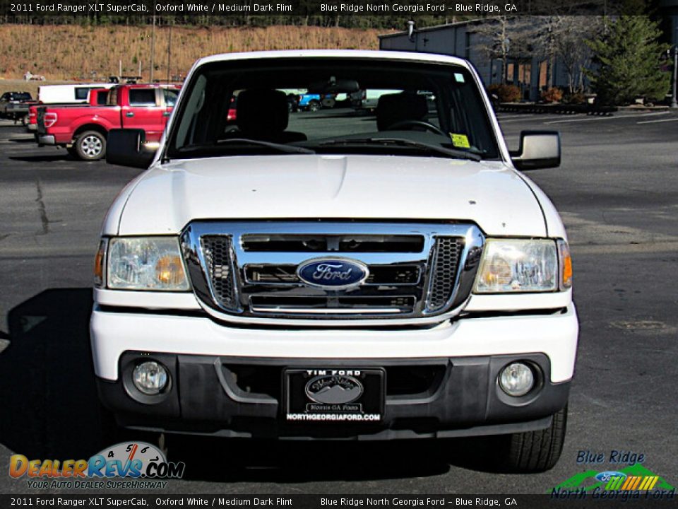 2011 Ford Ranger XLT SuperCab Oxford White / Medium Dark Flint Photo #8