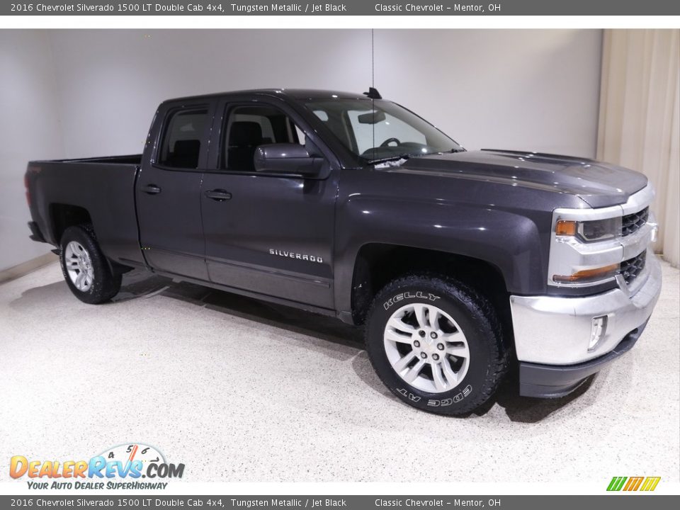 Tungsten Metallic 2016 Chevrolet Silverado 1500 LT Double Cab 4x4 Photo #1