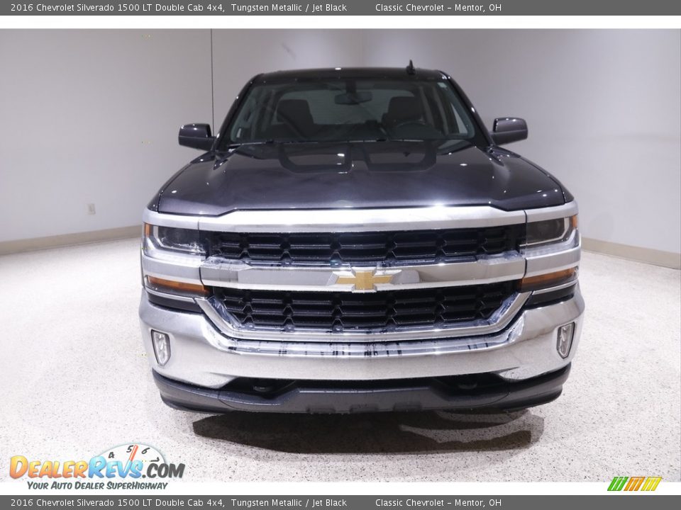 2016 Chevrolet Silverado 1500 LT Double Cab 4x4 Tungsten Metallic / Jet Black Photo #2