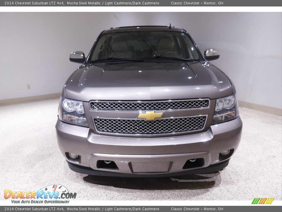 2014 Chevrolet Suburban LTZ 4x4 Mocha Steel Metallic / Light Cashmere/Dark Cashmere Photo #2