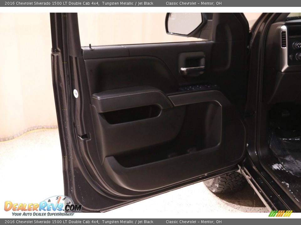 2016 Chevrolet Silverado 1500 LT Double Cab 4x4 Tungsten Metallic / Jet Black Photo #4