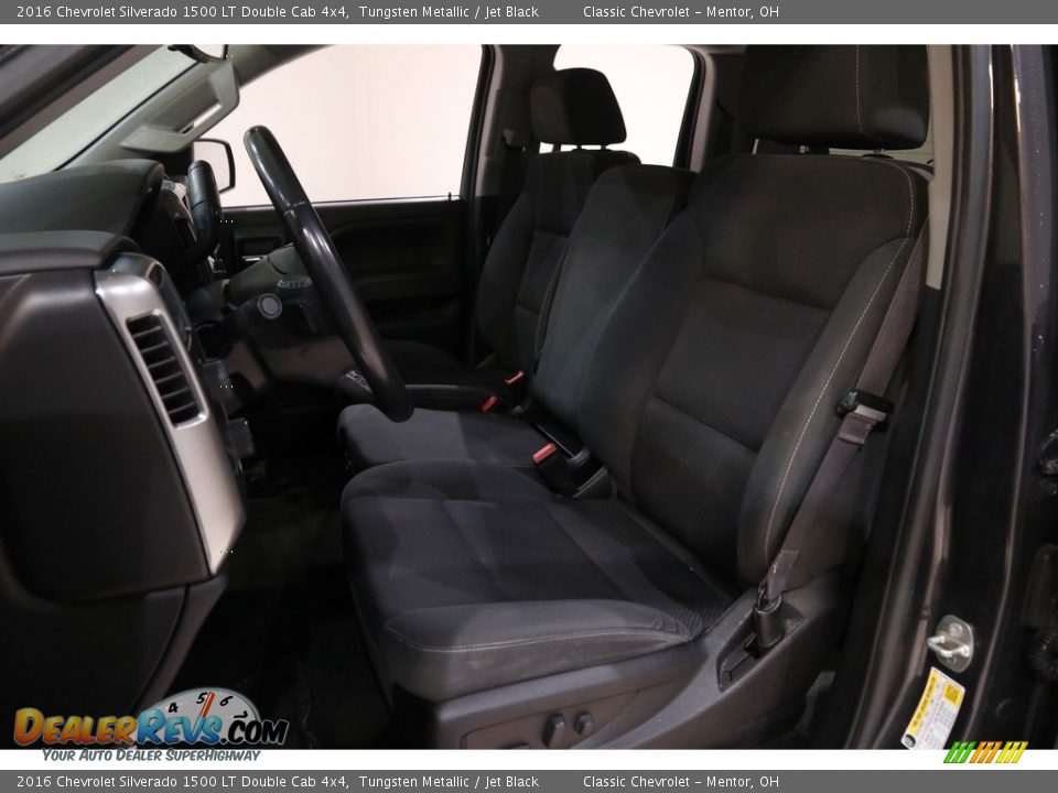 2016 Chevrolet Silverado 1500 LT Double Cab 4x4 Tungsten Metallic / Jet Black Photo #5