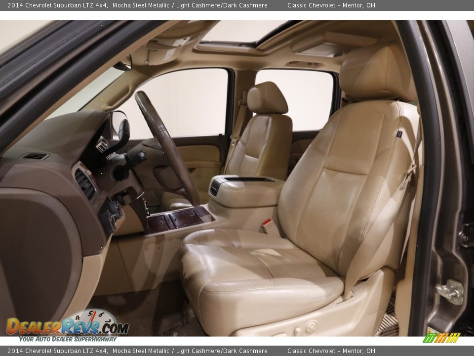 2014 Chevrolet Suburban LTZ 4x4 Mocha Steel Metallic / Light Cashmere/Dark Cashmere Photo #5