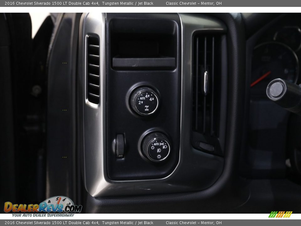 2016 Chevrolet Silverado 1500 LT Double Cab 4x4 Tungsten Metallic / Jet Black Photo #6