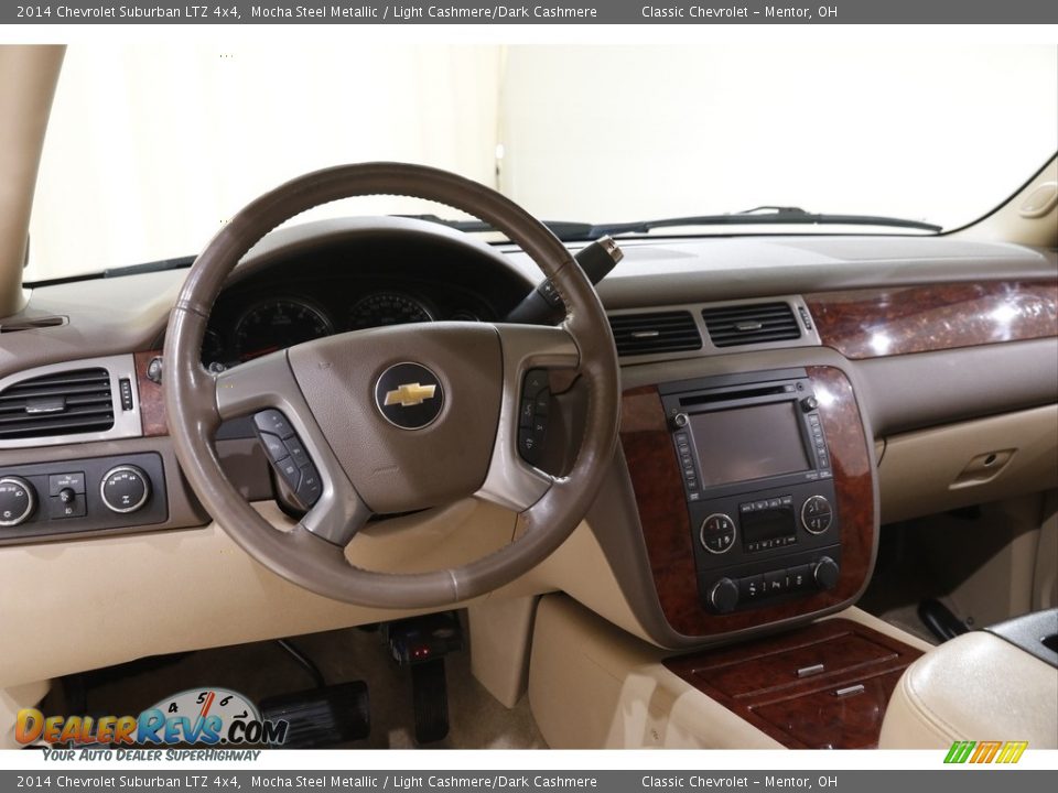 2014 Chevrolet Suburban LTZ 4x4 Mocha Steel Metallic / Light Cashmere/Dark Cashmere Photo #7