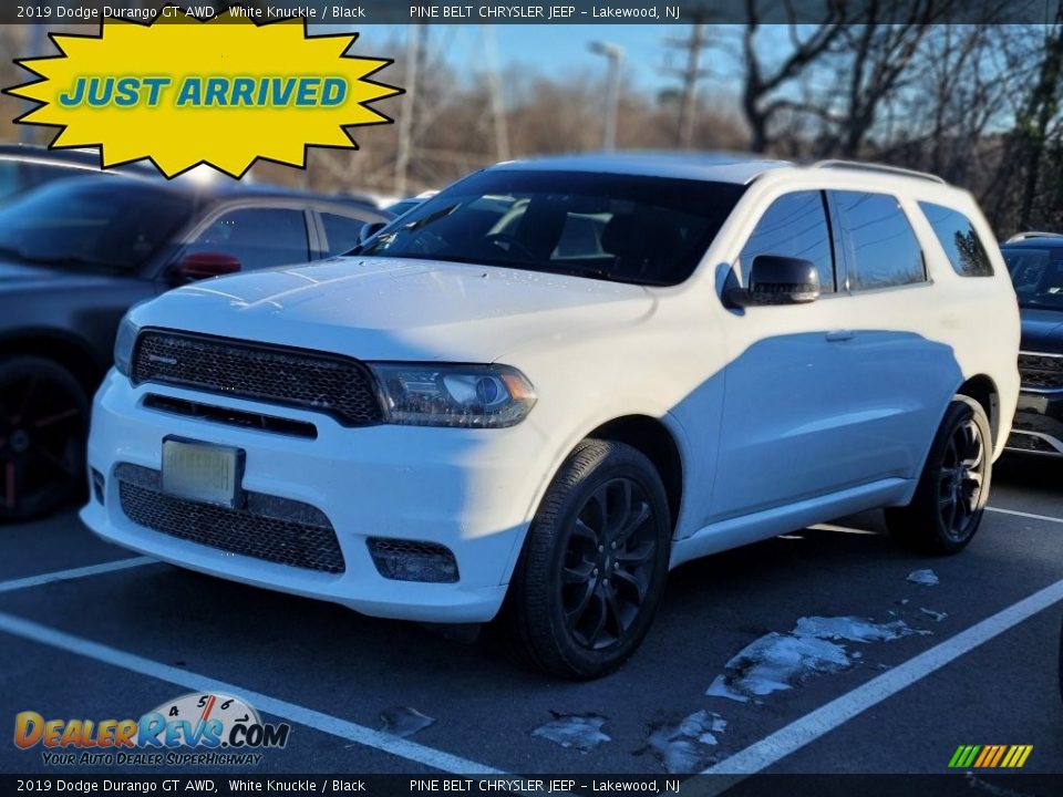 2019 Dodge Durango GT AWD White Knuckle / Black Photo #1