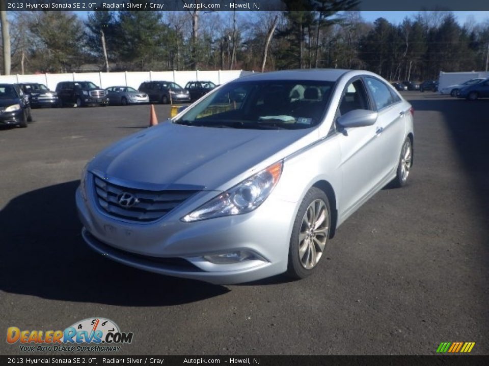 2013 Hyundai Sonata SE 2.0T Radiant Silver / Gray Photo #1