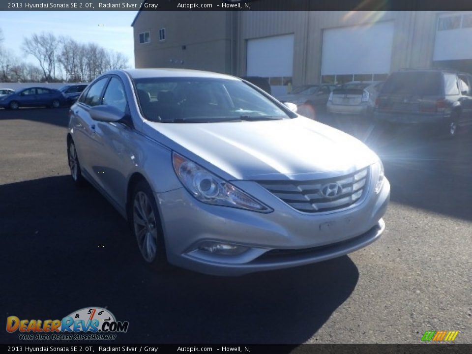 2013 Hyundai Sonata SE 2.0T Radiant Silver / Gray Photo #3