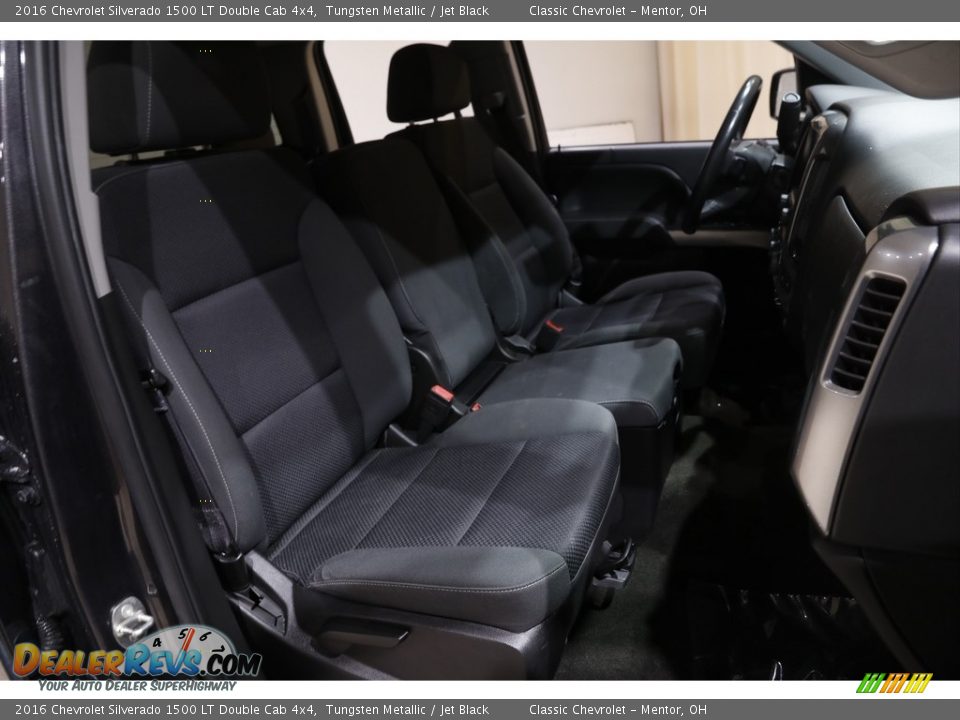 2016 Chevrolet Silverado 1500 LT Double Cab 4x4 Tungsten Metallic / Jet Black Photo #15