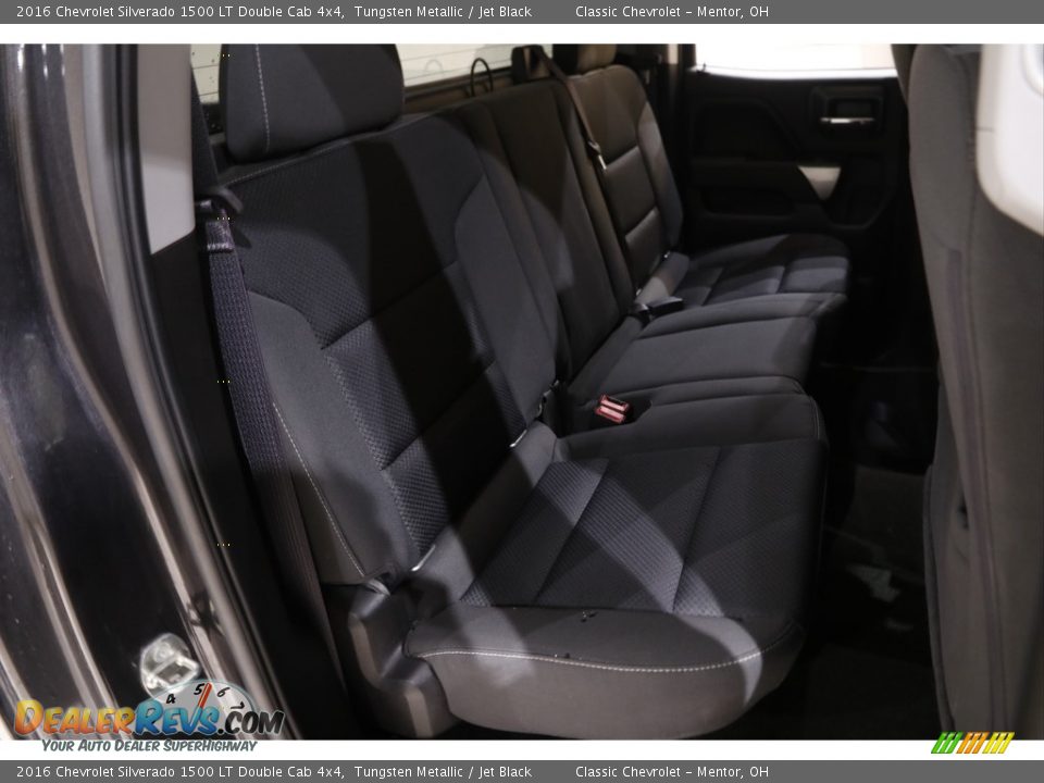 2016 Chevrolet Silverado 1500 LT Double Cab 4x4 Tungsten Metallic / Jet Black Photo #16