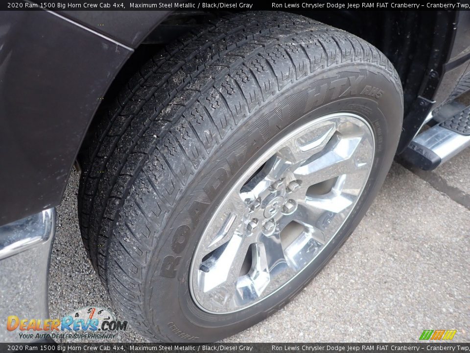 2020 Ram 1500 Big Horn Crew Cab 4x4 Maximum Steel Metallic / Black/Diesel Gray Photo #5