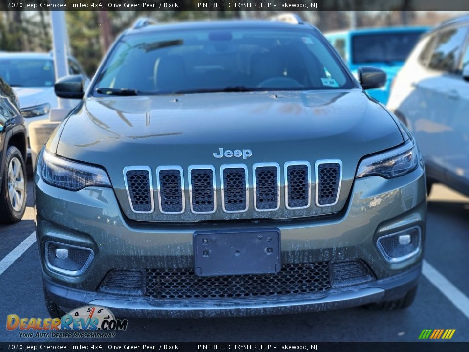 2020 Jeep Cherokee Limited 4x4 Olive Green Pearl / Black Photo #2