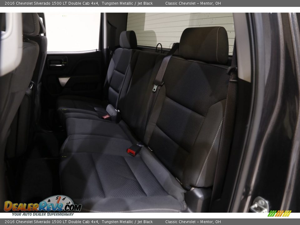 2016 Chevrolet Silverado 1500 LT Double Cab 4x4 Tungsten Metallic / Jet Black Photo #17