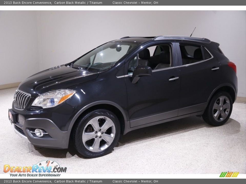 2013 Buick Encore Convenience Carbon Black Metallic / Titanium Photo #3