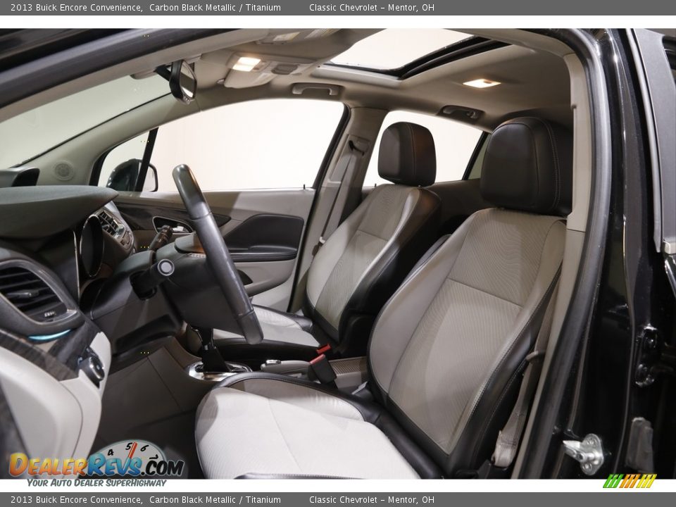 2013 Buick Encore Convenience Carbon Black Metallic / Titanium Photo #5