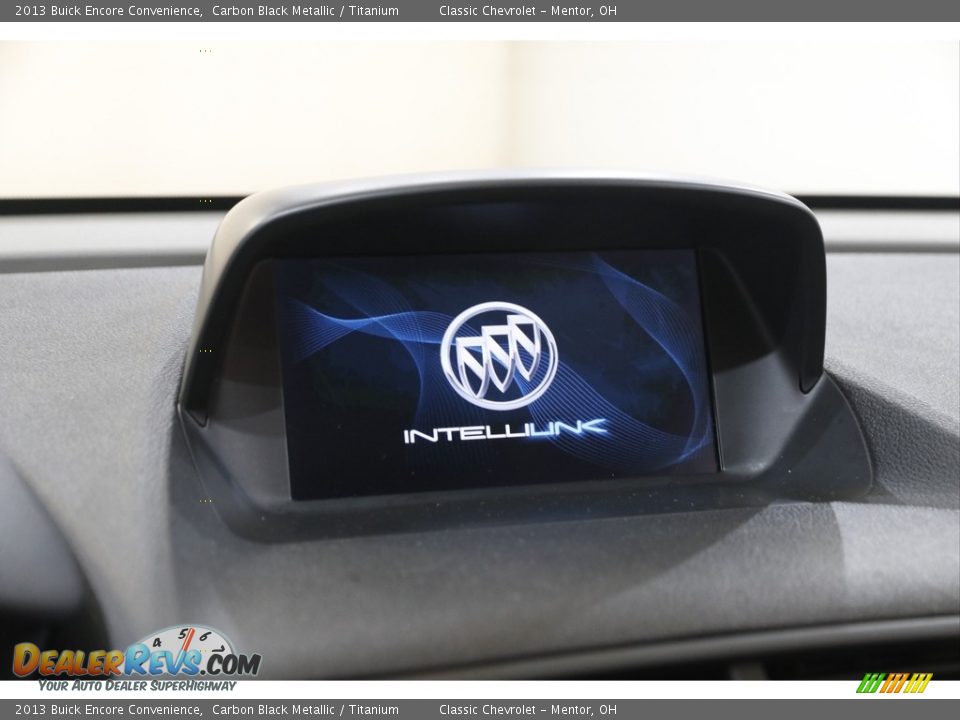 2013 Buick Encore Convenience Carbon Black Metallic / Titanium Photo #10