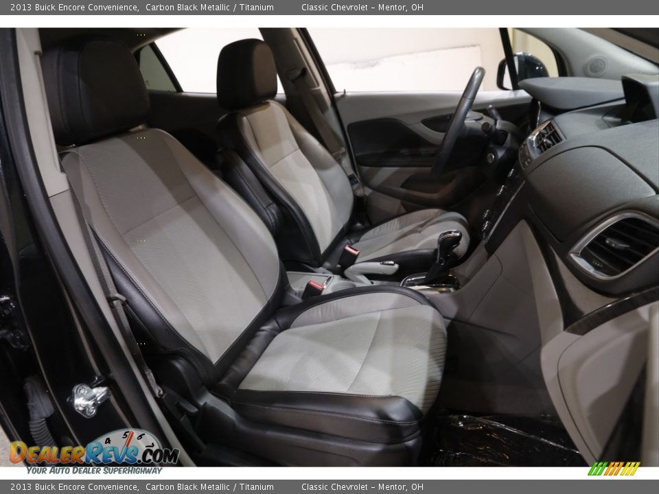 2013 Buick Encore Convenience Carbon Black Metallic / Titanium Photo #14