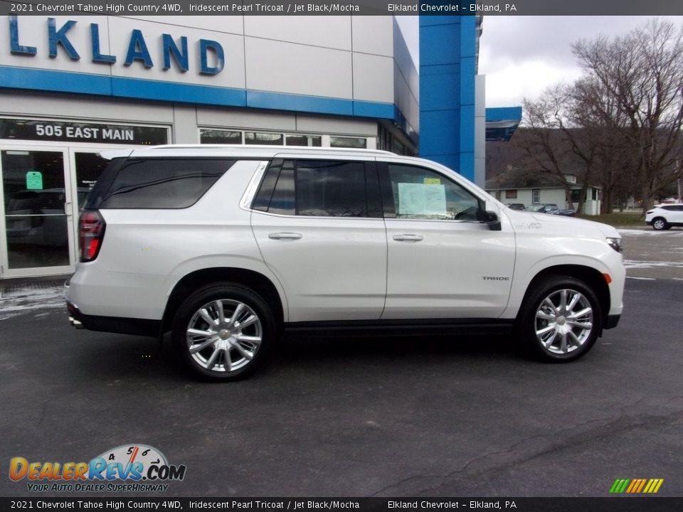 2021 Chevrolet Tahoe High Country 4WD Iridescent Pearl Tricoat / Jet Black/Mocha Photo #1