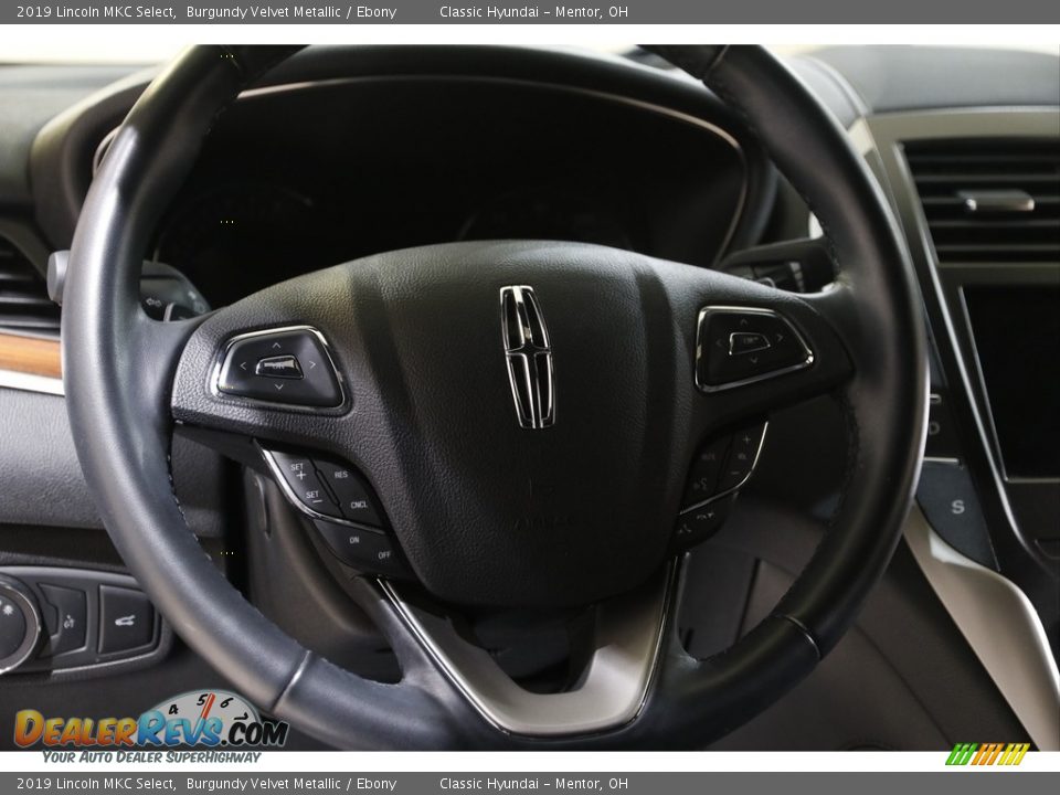 2019 Lincoln MKC Select Burgundy Velvet Metallic / Ebony Photo #7